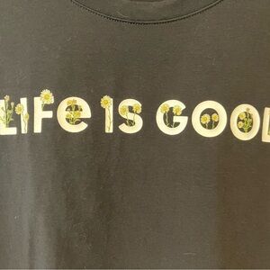 Life is Good Black Long Sleeve